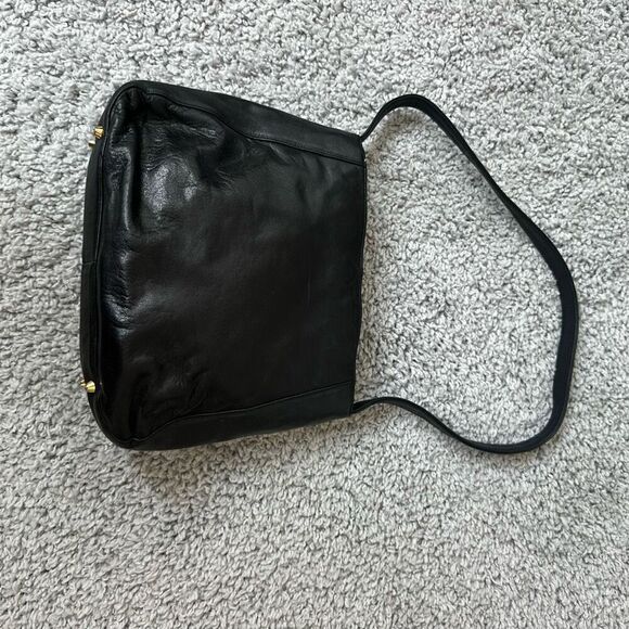 Perlina Black Leather Purse - Picture 4 of 7